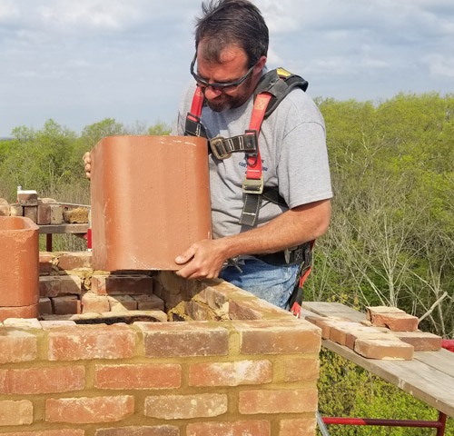 Buckner KY clay chimney liner repair