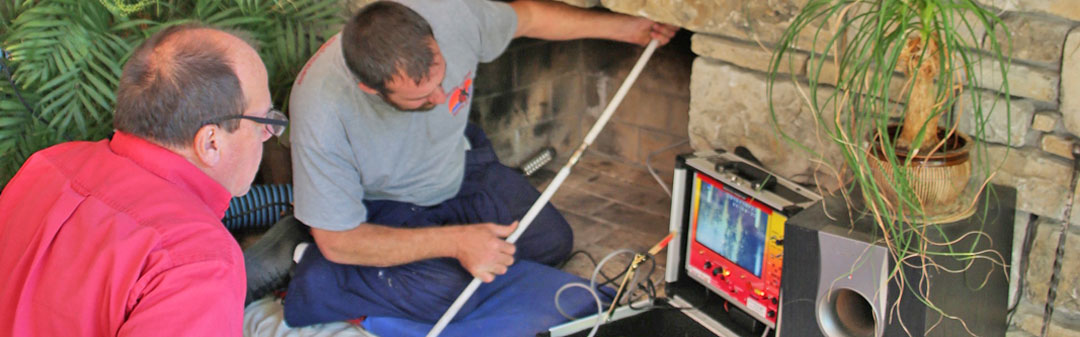 louisville ky chimney liners being installed by chimney techs